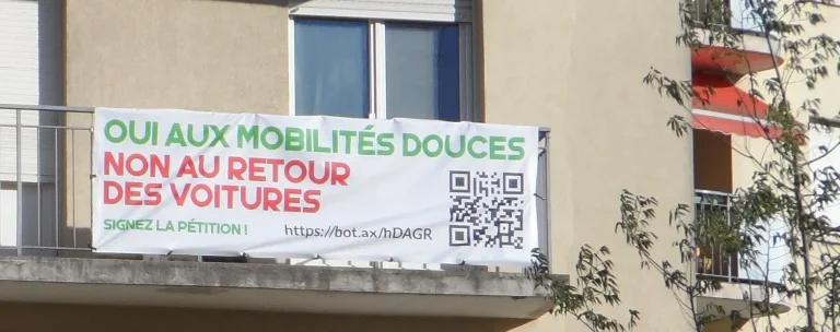 Mulhouse : Non au retour des voitures avenue aristide briand