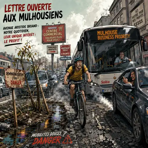 lettre ouverte aux cyclistes mulhousiens
