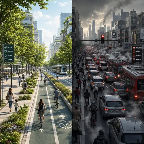 Sans ou avec pollution